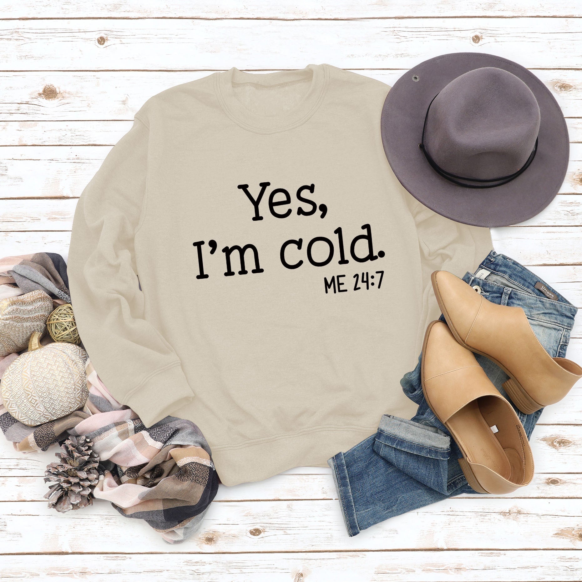 KAYLEE™ - Casual Slogan Print Pullover Sweatshirt