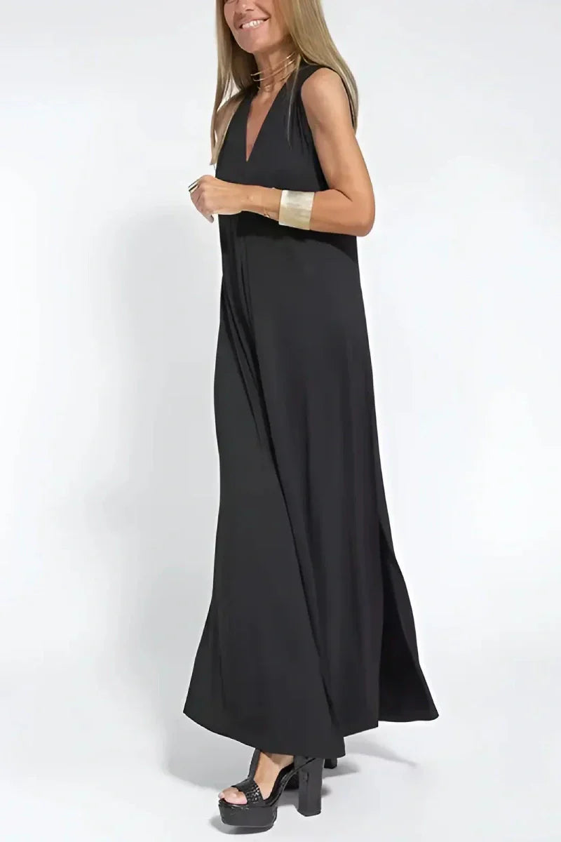 CLARA™ -Stylish Maxi Dress with Free Cardigan