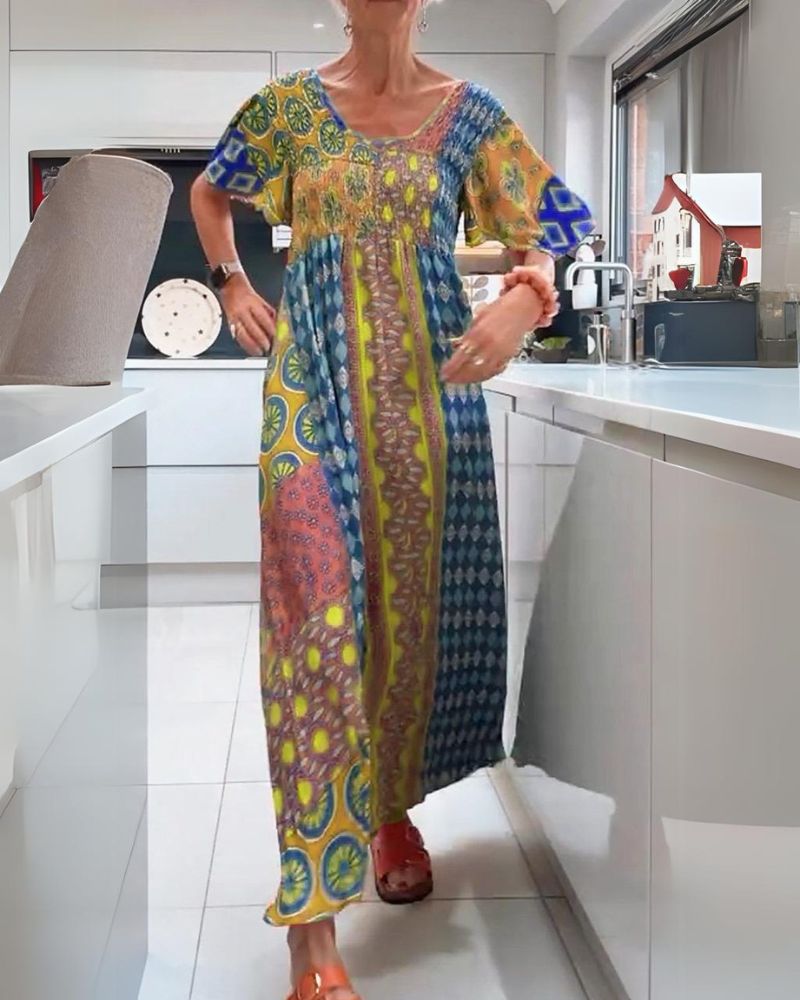 KIMI™ - Free Spirit Flowy Maxi Dress