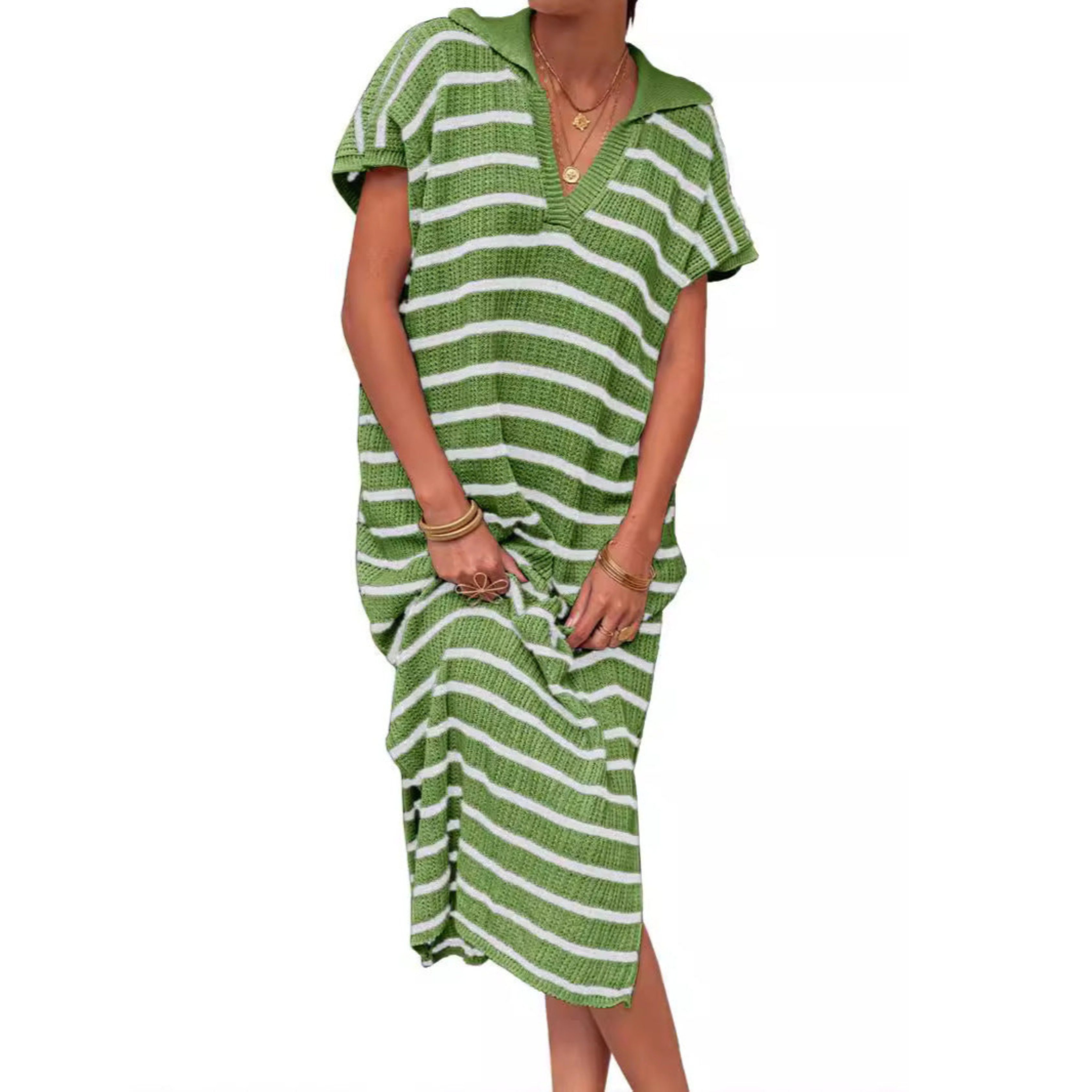 ODESSA™ - Summer Graceful Slit Loose Maxi Dress