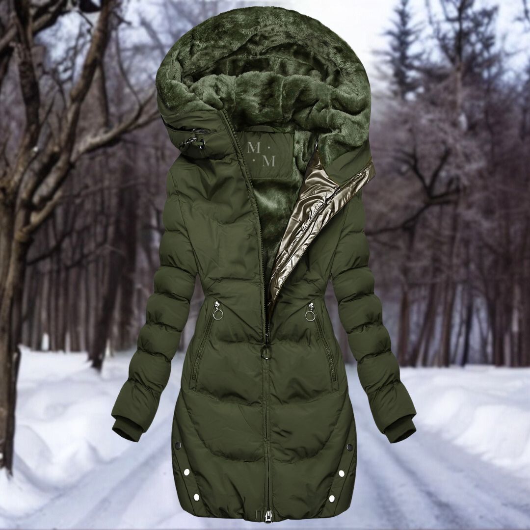 SIENNA™ – Cozy Fur-Lined Hooded Jacket