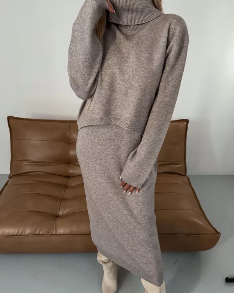 CLARISSA™ | Chic Two-Piece Knit Set
