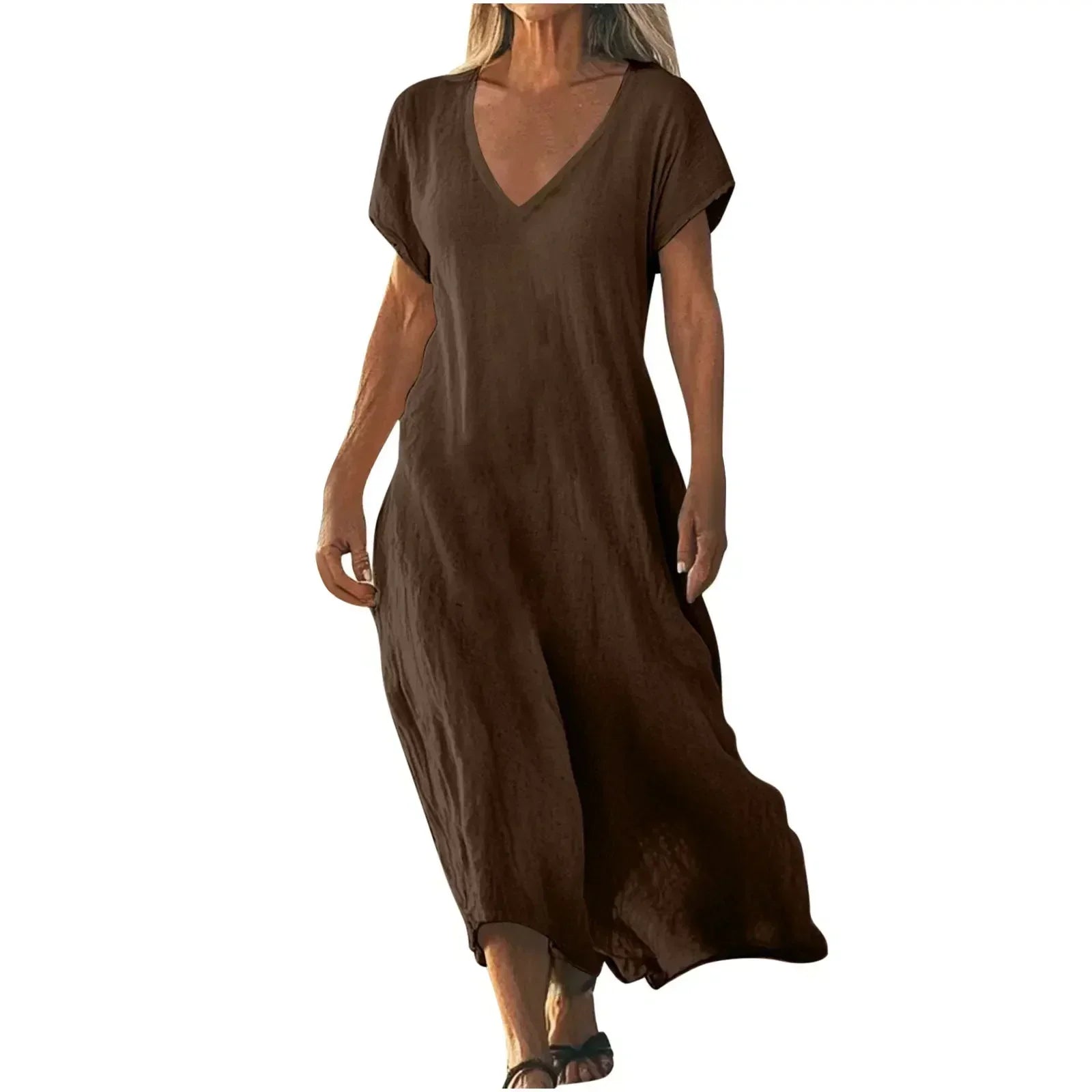 ROSALYNN | FLOWING SUMMER MAXI DRESS