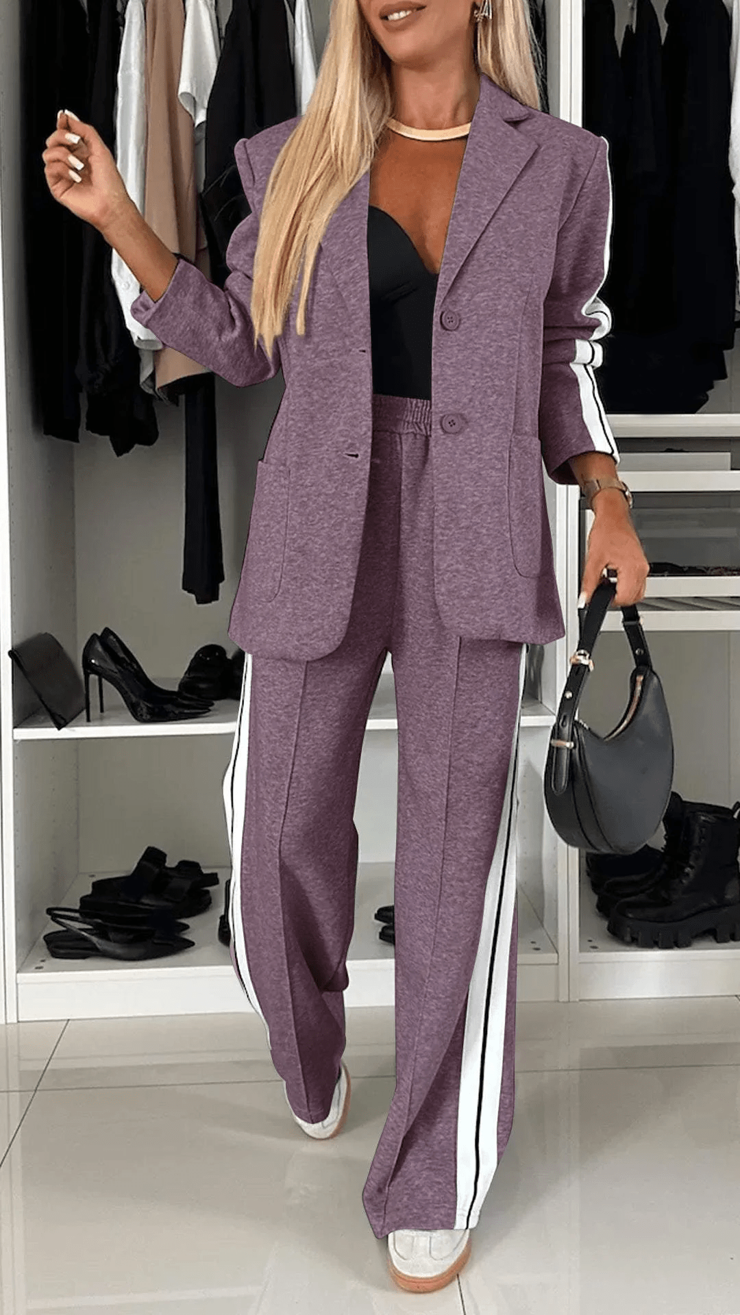 ARLENE™ - Striped Elegance Set